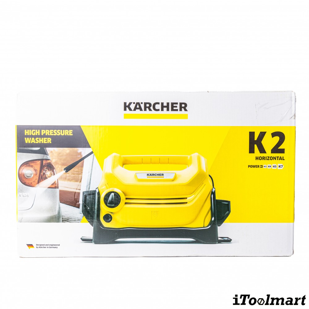 เครื่องฉีดน้ำแรงดันสูง Karcher K 2 Horizontal 110 บาร์ 1 599 151 0