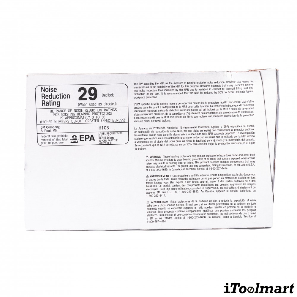 ที่ครอบหูลดเสียง 3M H10B PELTOR Optime 105 แบบคล้องคอ ค่าการลดเสียง 29 เดซิเบล