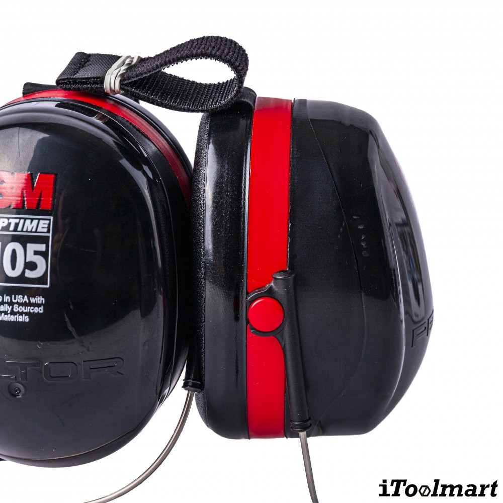 ที่ครอบหูลดเสียง 3M H10B PELTOR Optime 105 แบบคล้องคอ ค่าการลดเสียง 29 เดซิเบล