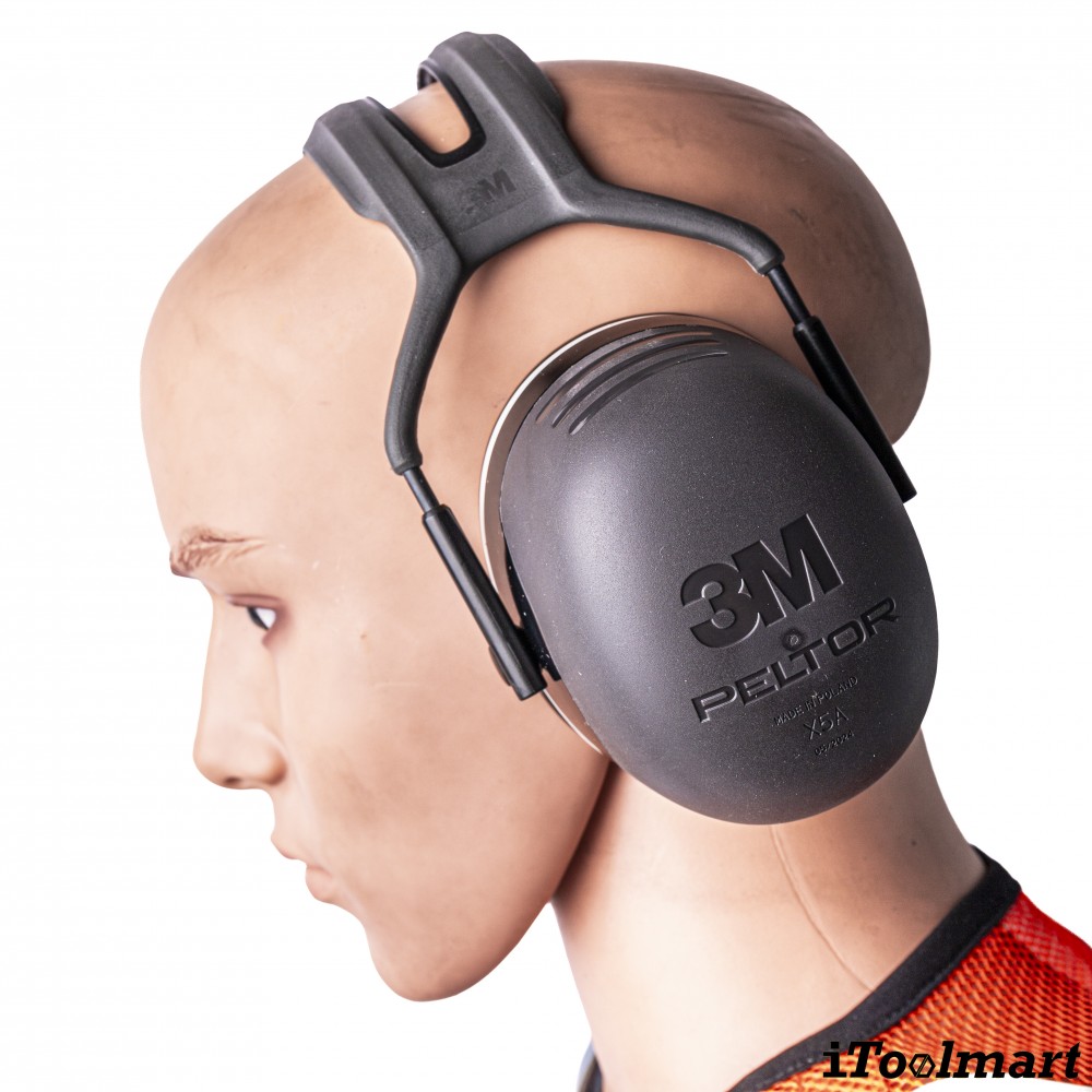 ที่ครอบหูลดเสียง 3M X5A PELTOR แบบคาดศีรษะ ค่าการลดเสียง 31 เดซิเบล