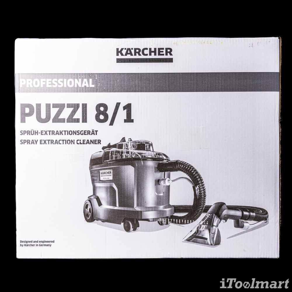 เครื่องซักพรม แบบดูดกลับ Karcher Puzzi 8 1 แรงดันไฟฟ้า 220   240 โวลต์ 1 100 240 0