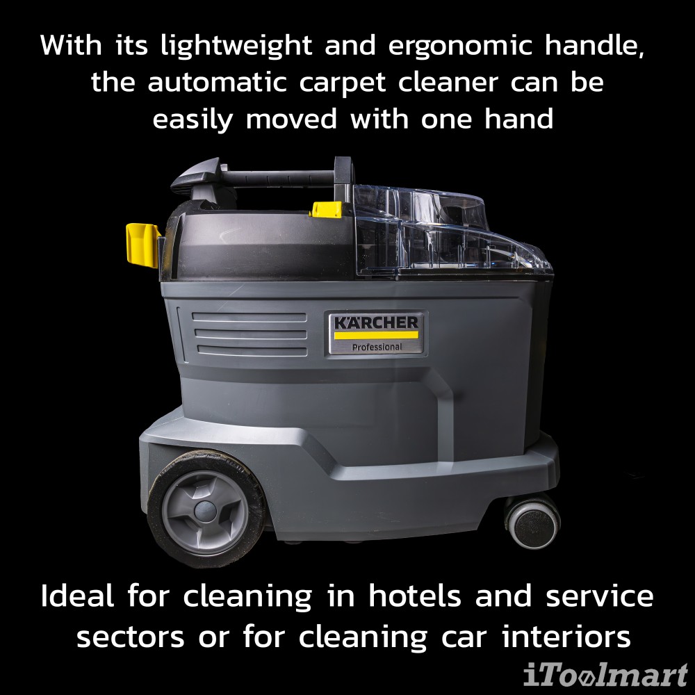เครื่องซักพรม แบบดูดกลับ Karcher Puzzi 8 1 แรงดันไฟฟ้า 220   240 โวลต์ 1 100 240 0
