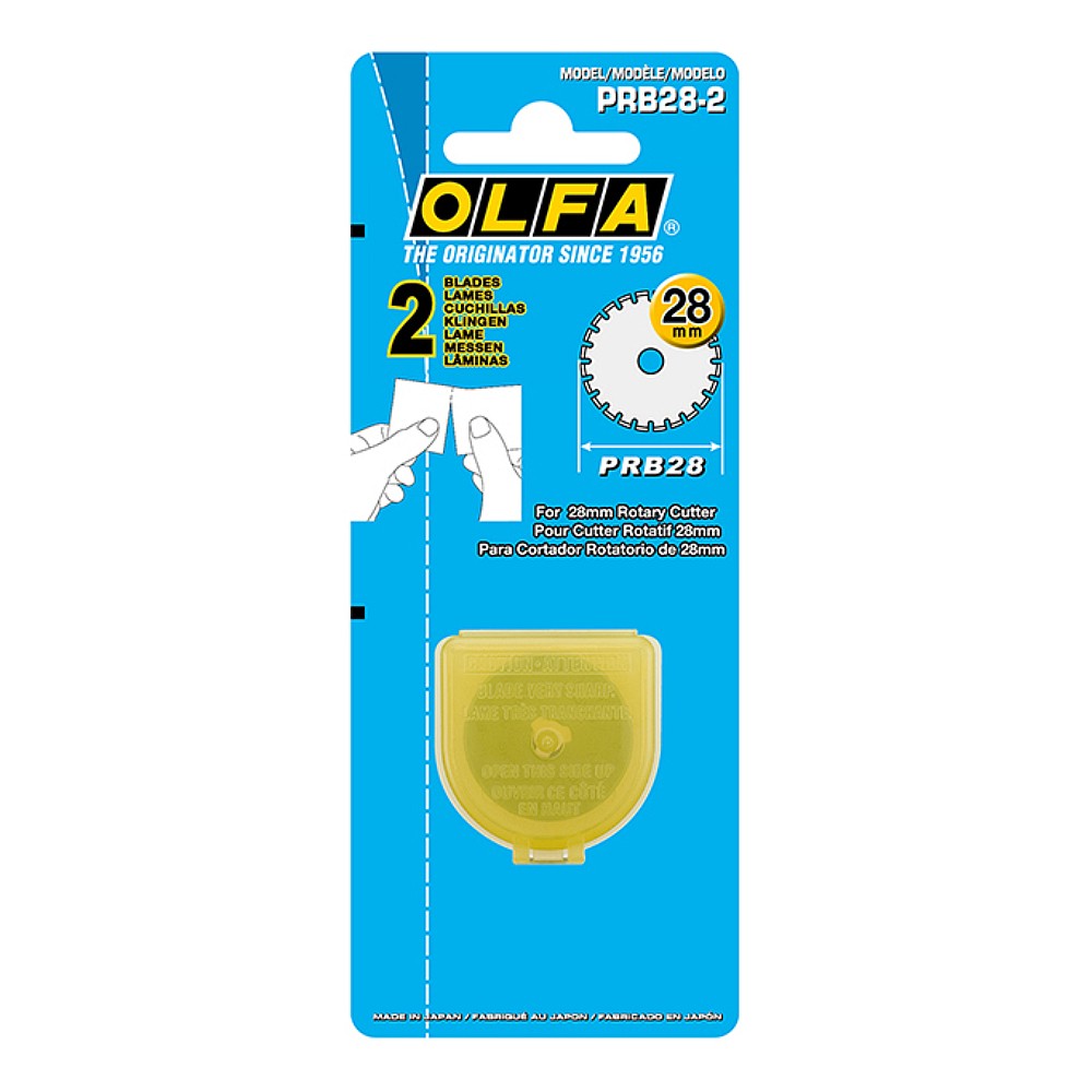 ใบมีดคัตเตอร์โรตารี่ ตัดปรุ OLFA PRB28-2 Perforation Rotary Blade ขนาด 28 มม.