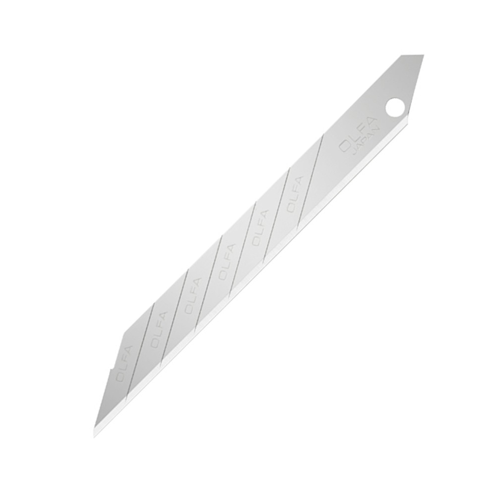 ใบมีดคัตเตอร์ แบบเฉียง OLFA SAB-10 Standard-Duty Blade ขนาด 9 มม. (10 ชิ้น)
