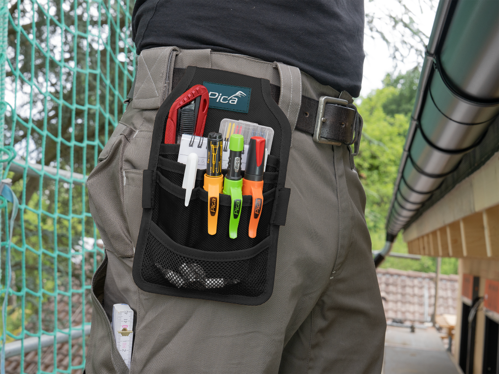 ชุดปากกามาร์คเกอร์ PICA 55060 Pica Master Belt พร้อมกระเป๋าคาดเอว