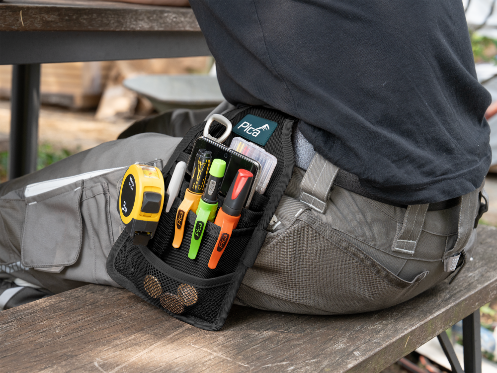 ชุดปากกามาร์คเกอร์ PICA 55060 Pica Master Belt พร้อมกระเป๋าคาดเอว