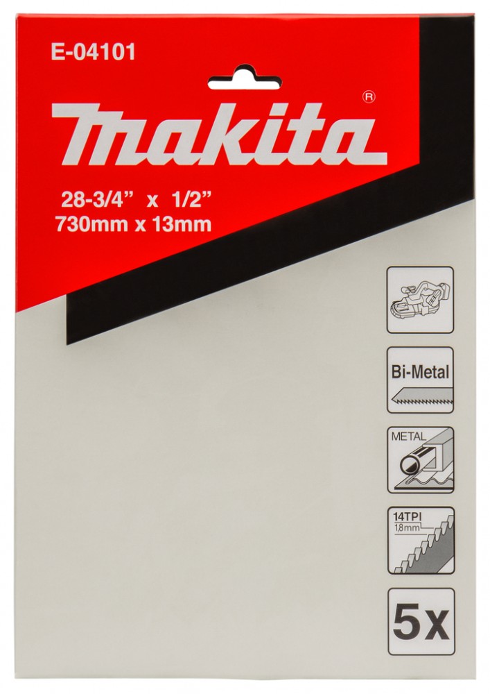 ใบเลื่อยสายพาน MAKITA E-04101 14TPI BIM DBP184