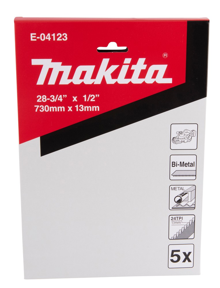 ใบเลื่อยสายพาน MAKITA E-04123 24TPI BIM DBP184
