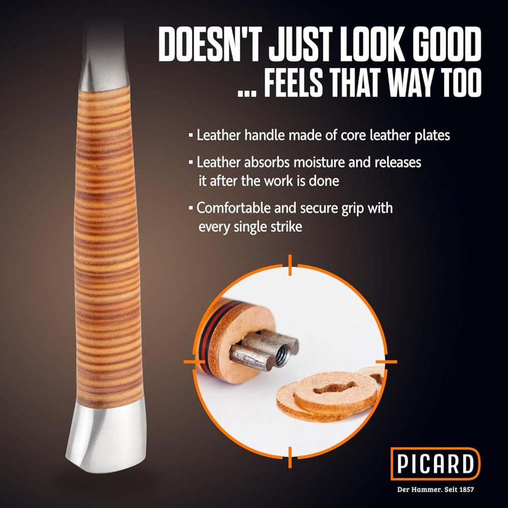 ค้อนหงอน ค้อนเหล็ก Picard Full-steel Rip-Hammer No.795 แม่เหล็ก หน้าเรียบ (0079500-22)