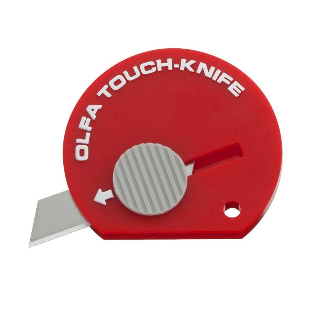 มีดคัตเตอร์พกพา OLFA TK-4-R Handy Compact Cutter สีแดง ขนาด 9 มม.