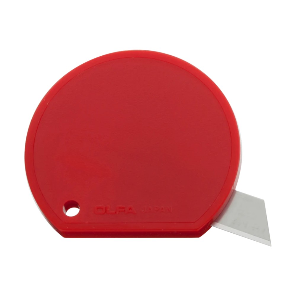 มีดคัตเตอร์พกพา OLFA TK-4-R Handy Compact Cutter สีแดง ขนาด 9 มม.