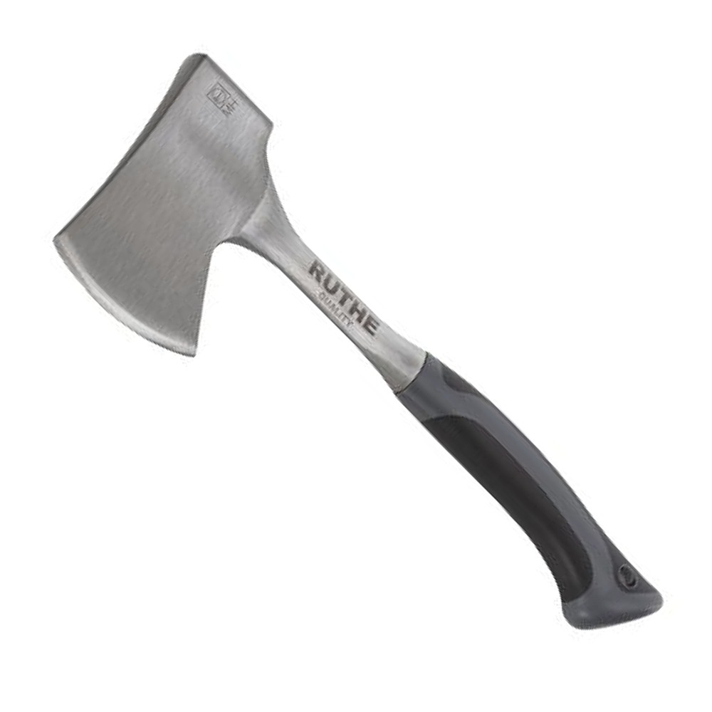 ขวาน RUTHE Craftsmen Hatchet Solid Steel No.6009052119 ด้ามเหล็ก ขนาด 600 กรัม
