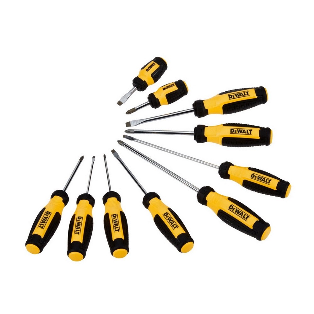ชุดไขควง อเนกประสงค์ DEWALT DWHT65201 ชุด 10 ชิ้น