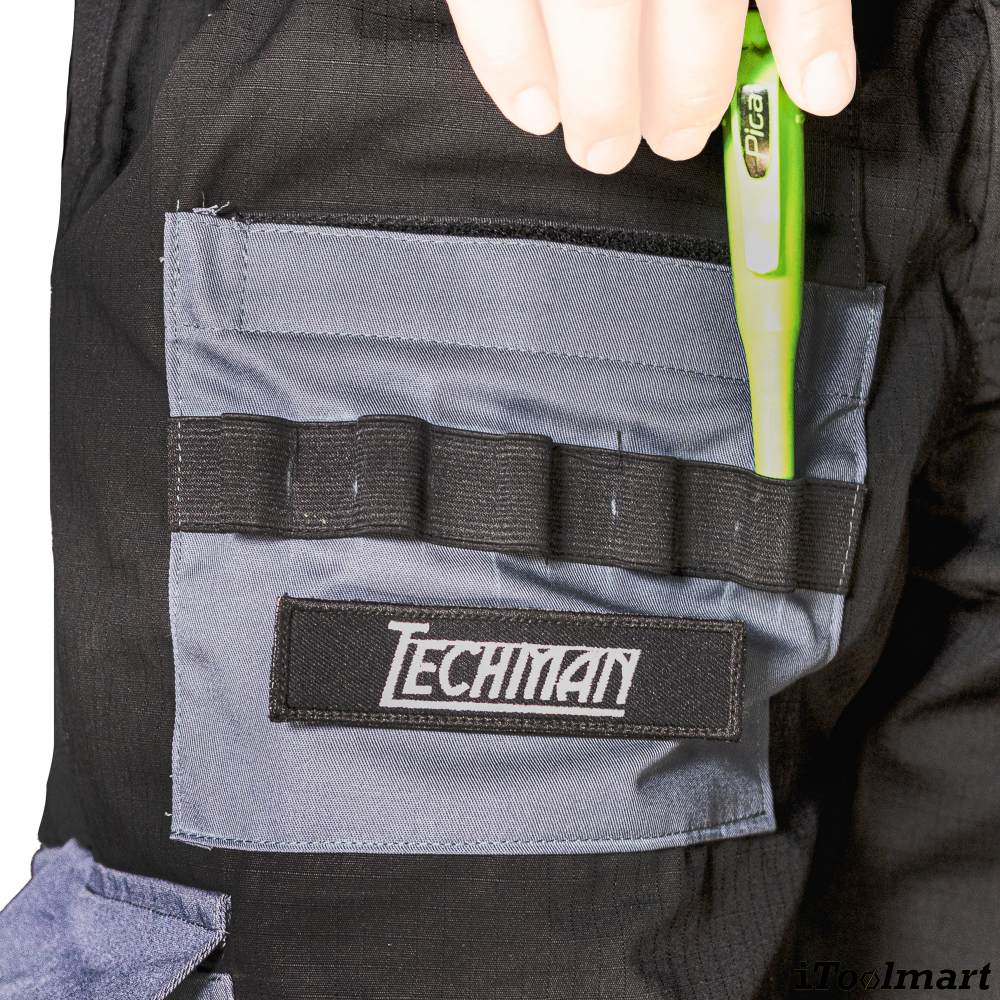 กางเกงช่าง TECHMAN BOMP Size XL ทรงคาร์โก้ กระเป๋า 8 ช่อง