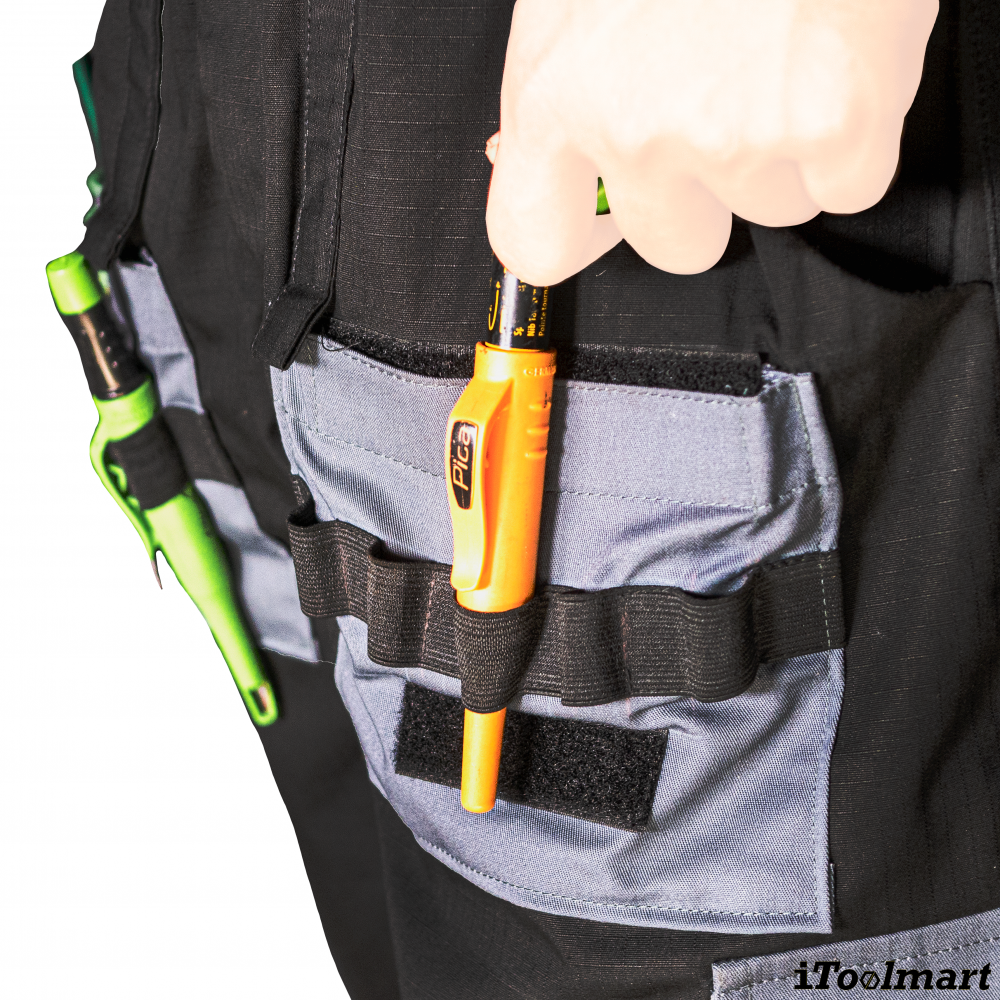 กางเกงช่าง TECHMAN BOMP Size XL ทรงคาร์โก้ กระเป๋า 8 ช่อง