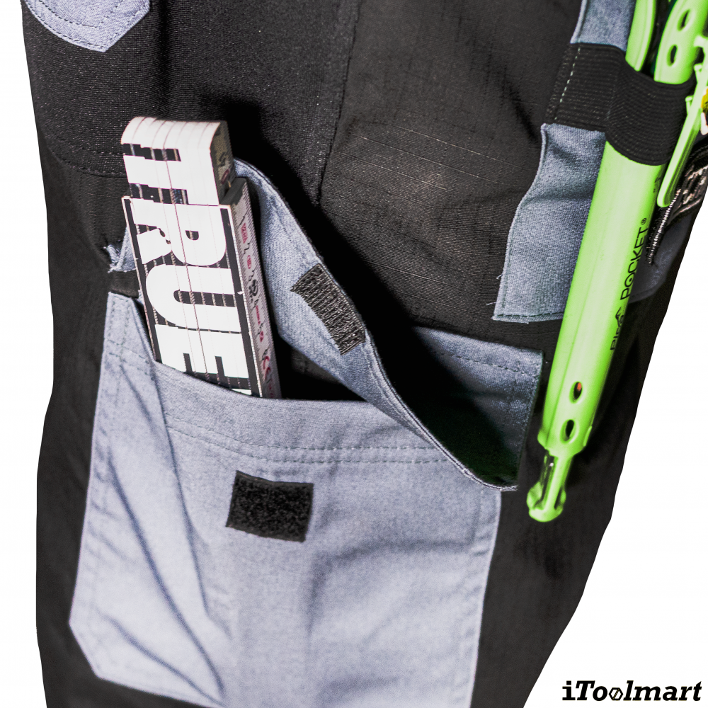 กางเกงช่าง TECHMAN BOMP Size M ทรงคาร์โก้ กระเป๋า 8 ช่อง