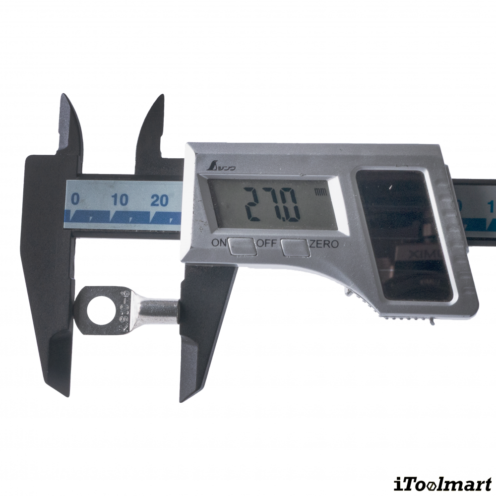 หางปลาหนา 2 ชั้น ทรงยุโรป KST TL10 6 M6 แบบยาวพิเศษ ขนาด 10 mm² 100 ตัว
