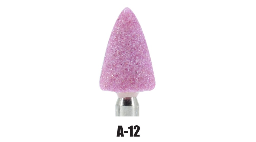 หินเจียรสีชมพู KEIBA A 12 KE 2201006 ขนาด 11 16 x 1 1 4 นิ้ว