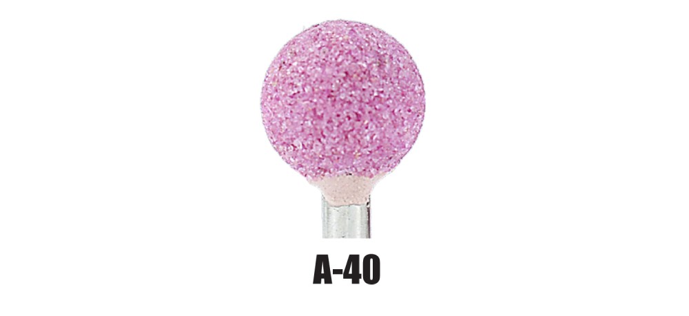 หินเจียรสีชมพู KEIBA A 40 KE 2201023 ขนาด 3 4 นิ้ว