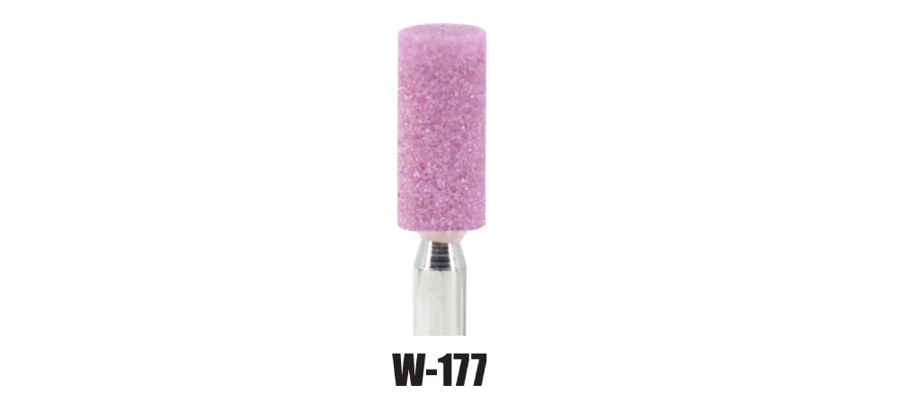 หินเจียรสีชมพู KEIBA W 177 KE 2201039 ขนาด 3 8 x 3 4 นิ้ว