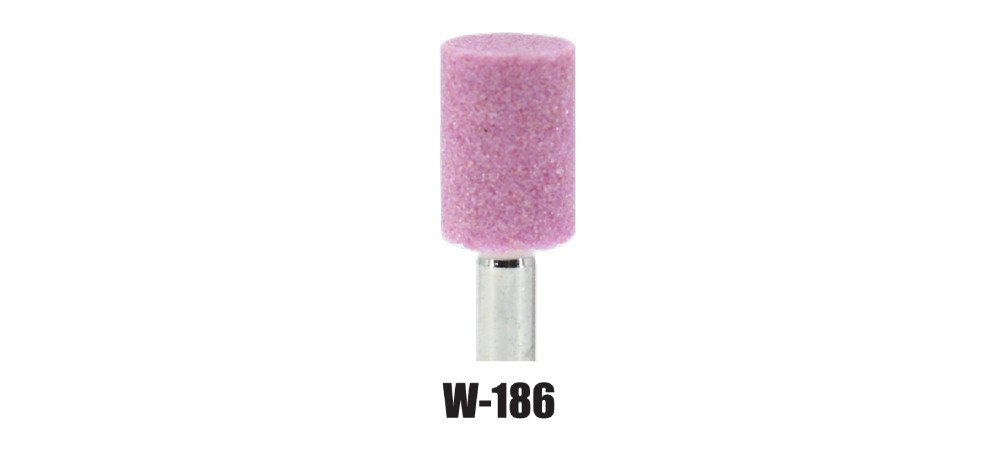 หินเจียรสีชมพู KEIBA W 186 KE 2201046 ขนาด 1 2 x 3 4 นิ้ว