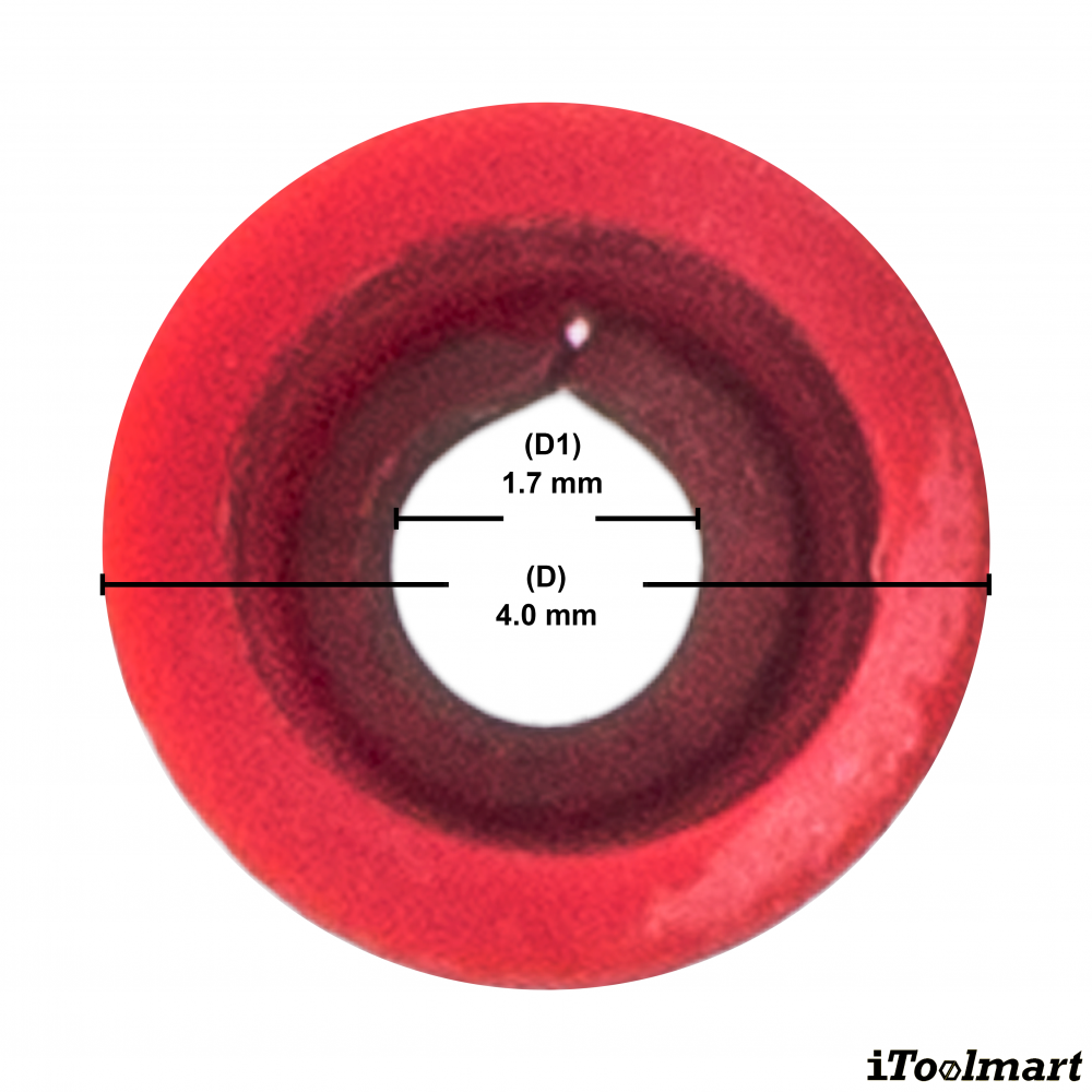 หางปลาเสียบก้านไม้ขีด KST DBV1 18 แบบหุ้ม สีแดง ขนาด 1 5 mm² 100 ตัว หางปลาเสียบก้านไม้ขีด KST DBV1 18 แบบหุ้ม สีแดง ขนาด 1 5 mm² 100 ตัว