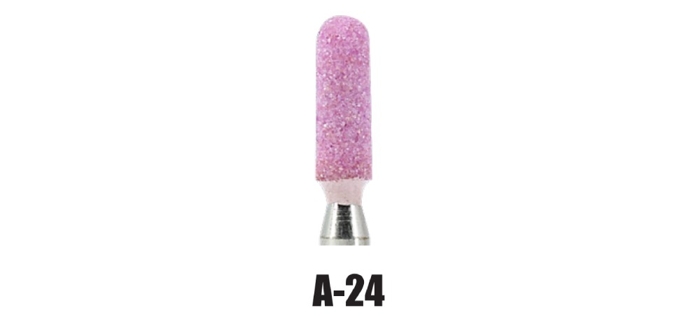 หินเจียรสีชมพู KEIBA A 24 KE 2201015 ขนาด 1 4 x 3 4 นิ้ว