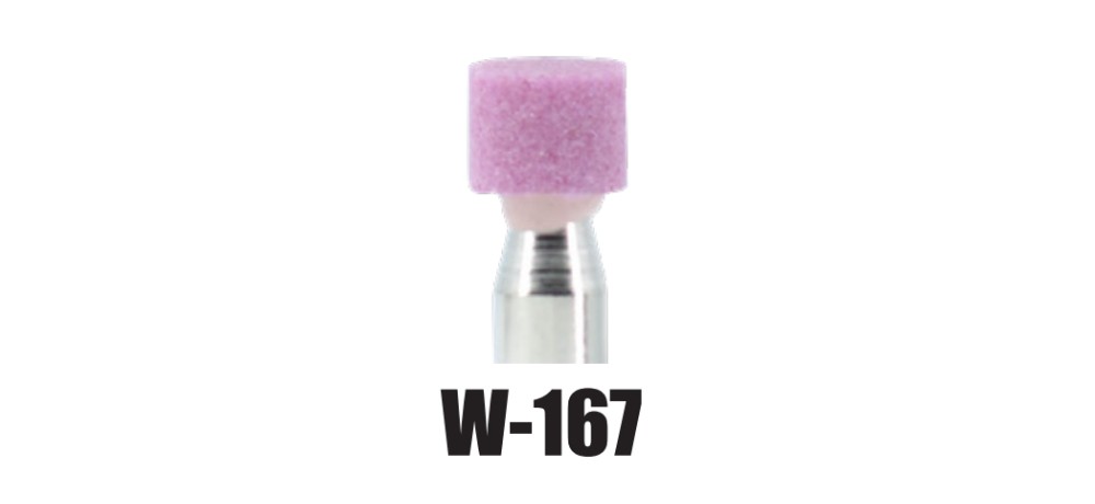 หินเจียรสีชมพู KEIBA W 167 KE 2201031 ขนาด 5 16 x 1 4 นิ้ว