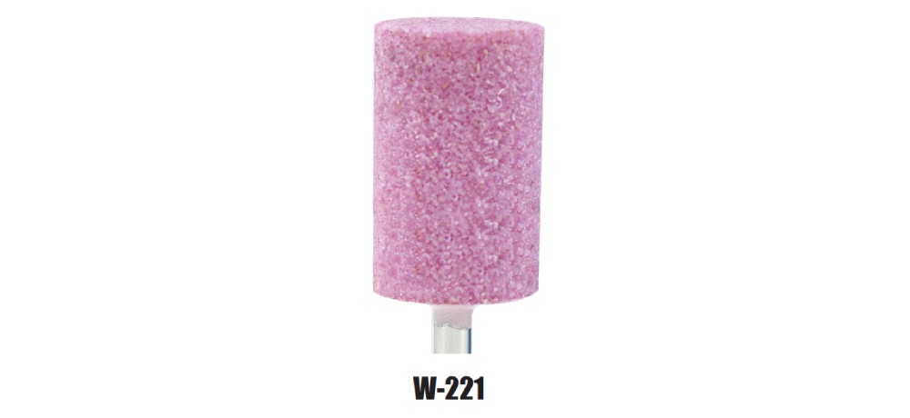 หินเจียรสีชมพู KEIBA W 221 KE 2201073 ขนาด 1 x 1 1 2 นิ้ว