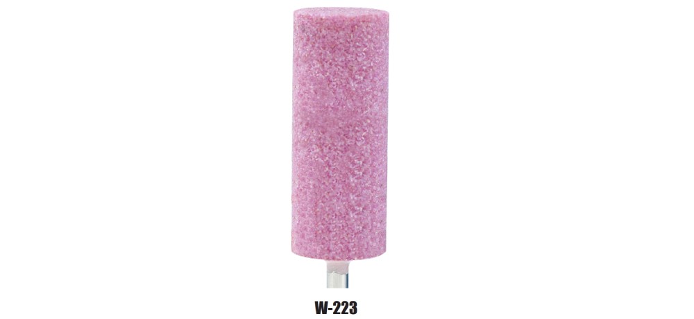 หินเจียรสีชมพู KEIBA W 223 KE 2201075 ขนาด 1 x 2 1 2 นิ้ว