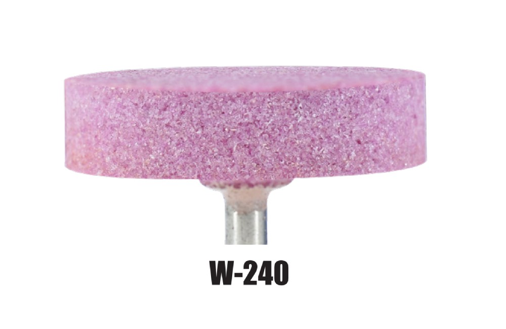 หินเจียรสีชมพู KEIBA W 240 KE 2201088 ขนาด 2 x 1 2 นิ้ว 