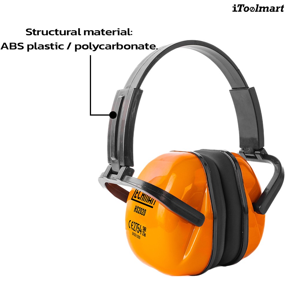 ที่ครอบหูลดเสียง TECHMAN HS2020 แบบคาดศีรษะ ค่าการลดเสียง 27 เดซิเบล