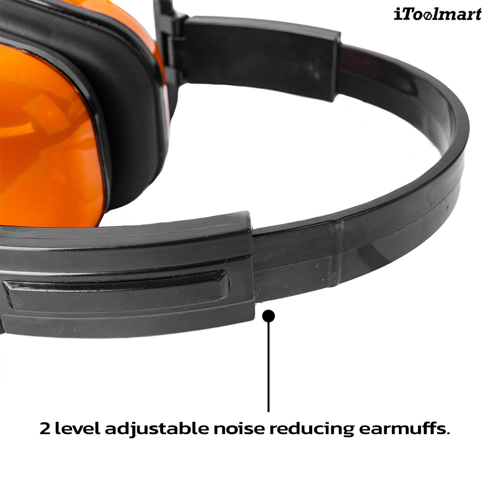 ที่ครอบหูลดเสียง TECHMAN HS2020 แบบคาดศีรษะ ค่าการลดเสียง 27 เดซิเบล