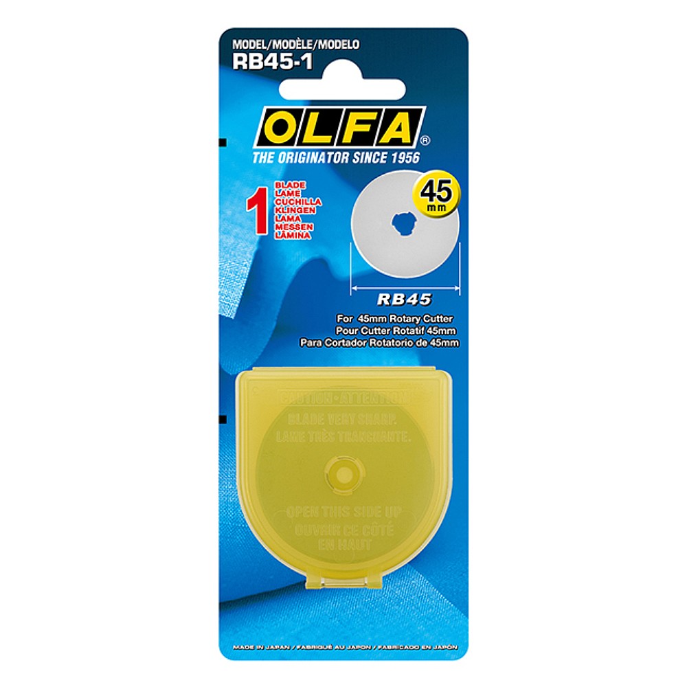 ใบมีดคัตเตอร์โรตารี่ OLFA RB45 1 Rotary Blade ขนาด 45 มม   1 ชิ้น 