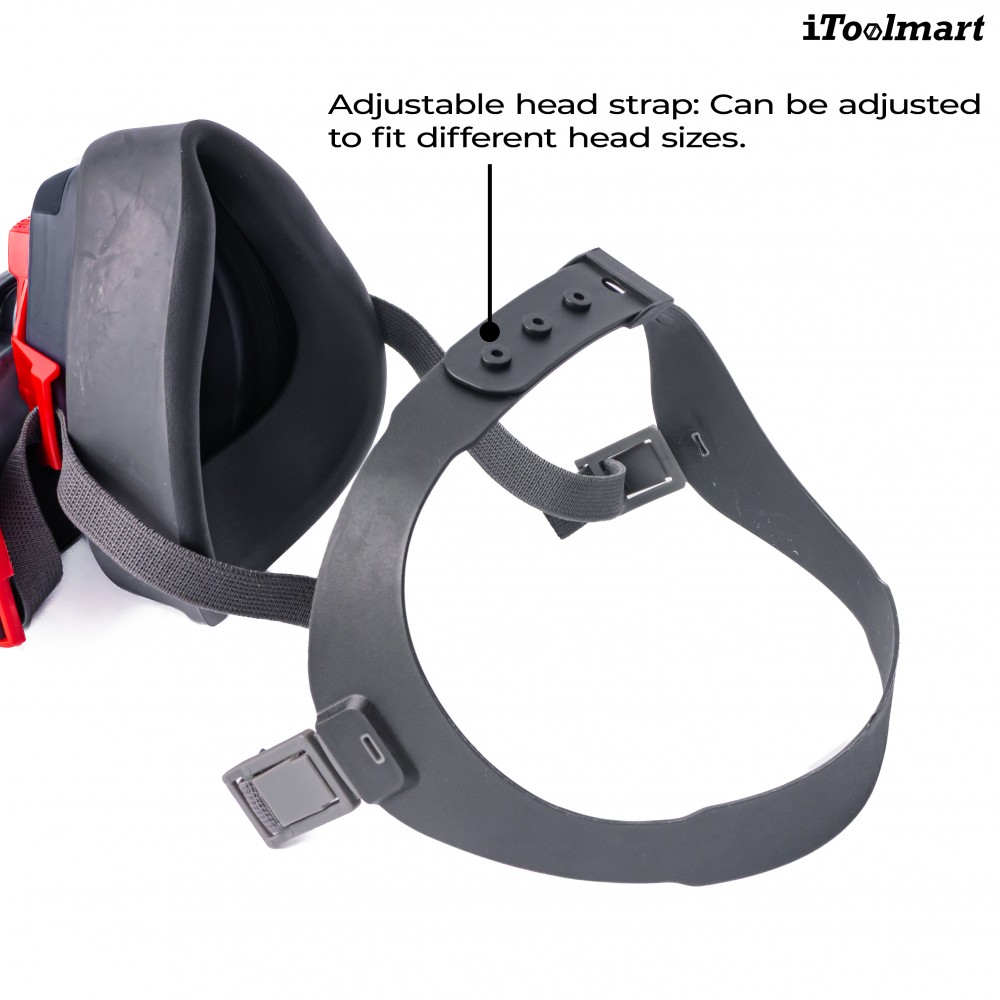 หน้ากากกันสารเคมี TECHMAN ST 1090 แบบครึ่งหน้า ชนิดไส้กรองเดี่ยว  เฉพาะหน้ากาก 