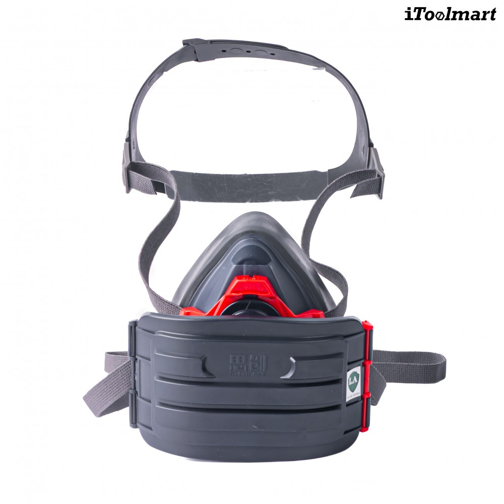 หน้ากากกันสารเคมี TECHMAN ST 1090 แบบครึ่งหน้า ชนิดไส้กรองเดี่ยว  เฉพาะหน้ากาก 