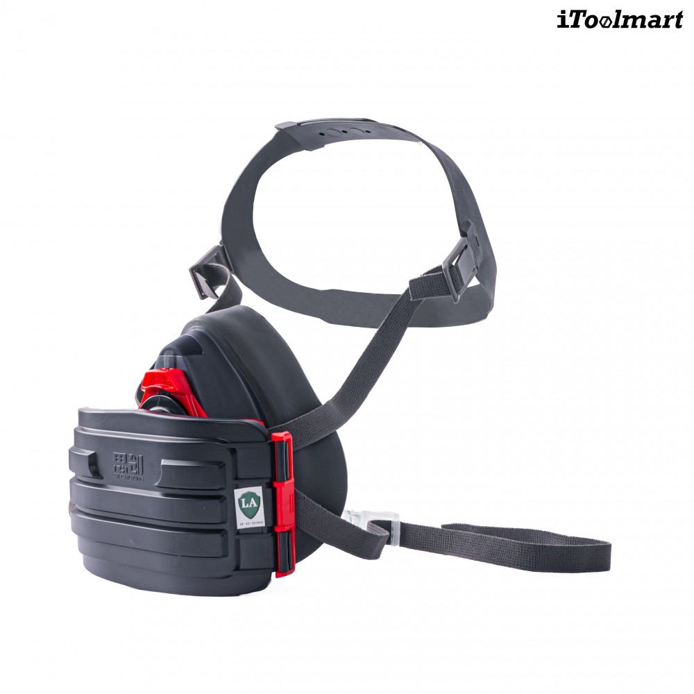 หน้ากากกันสารเคมี TECHMAN ST 1090 แบบครึ่งหน้า ชนิดไส้กรองเดี่ยว  เฉพาะหน้ากาก 