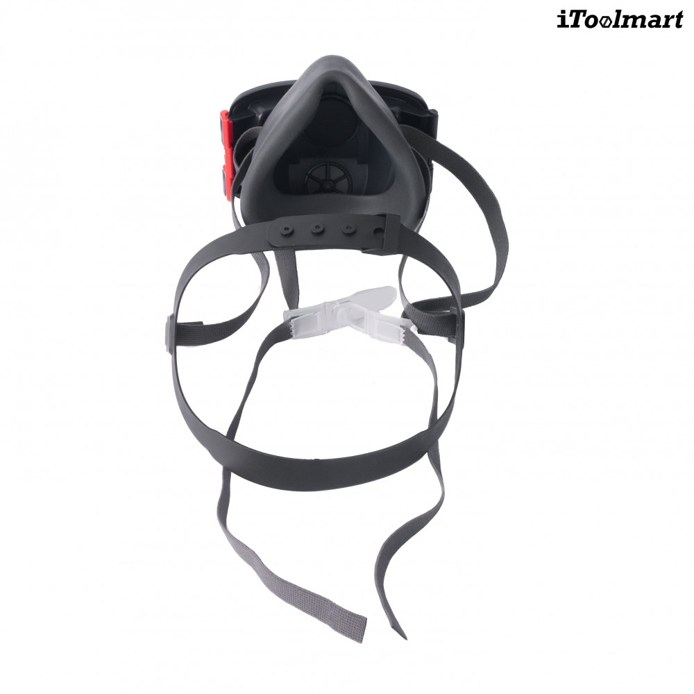 หน้ากากกันสารเคมี TECHMAN ST 1090 แบบครึ่งหน้า ชนิดไส้กรองเดี่ยว  เฉพาะหน้ากาก 