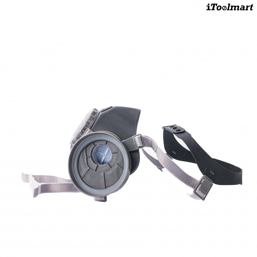 หน้ากากกันสารเคมี TECHMAN ST M60X 1B แบบครึ่งหน้า ชนิดไส้กรองคู่  เฉพาะหน้ากาก 