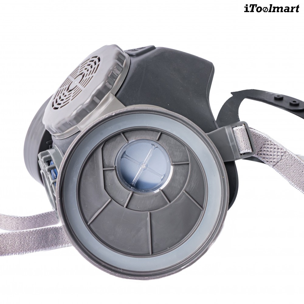 หน้ากากกันสารเคมี TECHMAN ST M60X 1B แบบครึ่งหน้า ชนิดไส้กรองคู่  เฉพาะหน้ากาก 