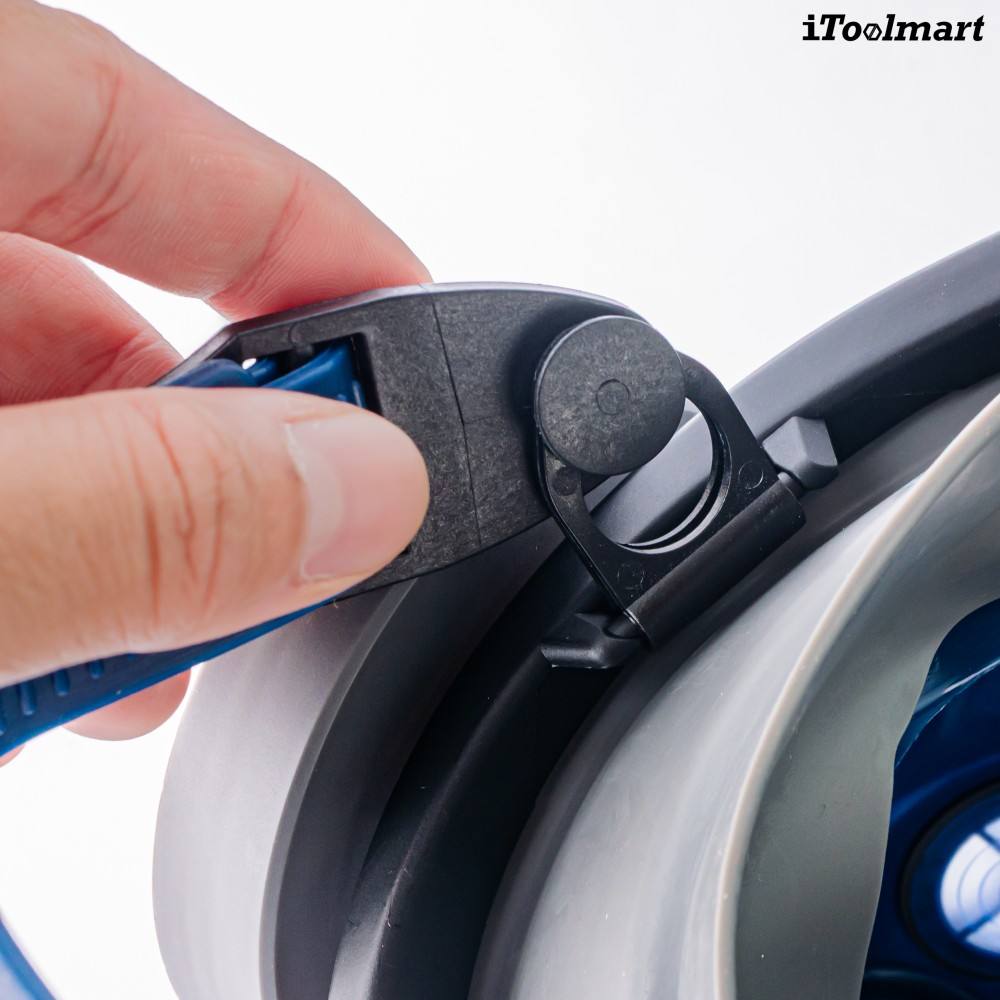 หน้ากากกันสารเคมี TECHMAN ST S100 แบบเต็มหน้า ชนิดไส้กรองคู่  เฉพาะหน้ากาก 