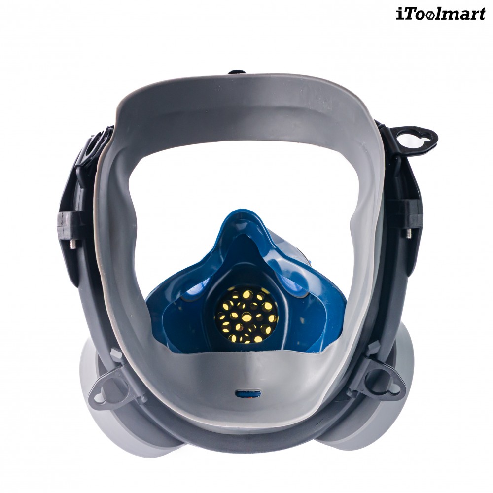 หน้ากากกันสารเคมี TECHMAN ST S100 แบบเต็มหน้า ชนิดไส้กรองคู่  เฉพาะหน้ากาก 
