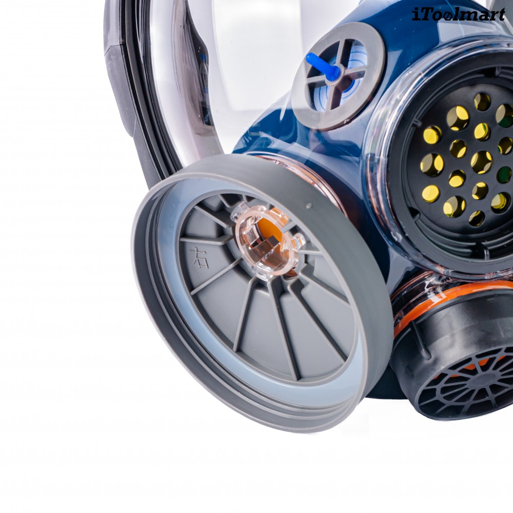 หน้ากากกันสารเคมี TECHMAN ST S100 แบบเต็มหน้า ชนิดไส้กรองคู่  เฉพาะหน้ากาก 