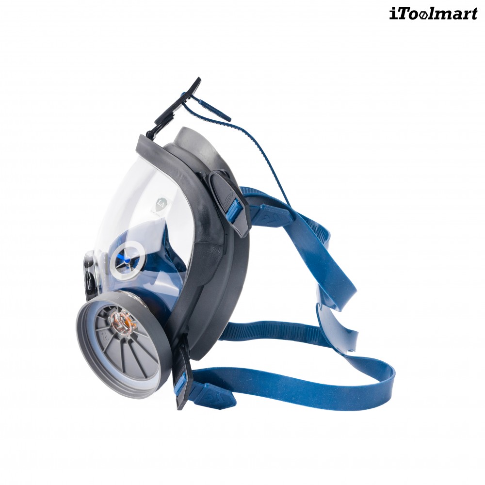 หน้ากากกันสารเคมี TECHMAN ST S100 แบบเต็มหน้า ชนิดไส้กรองคู่  เฉพาะหน้ากาก 