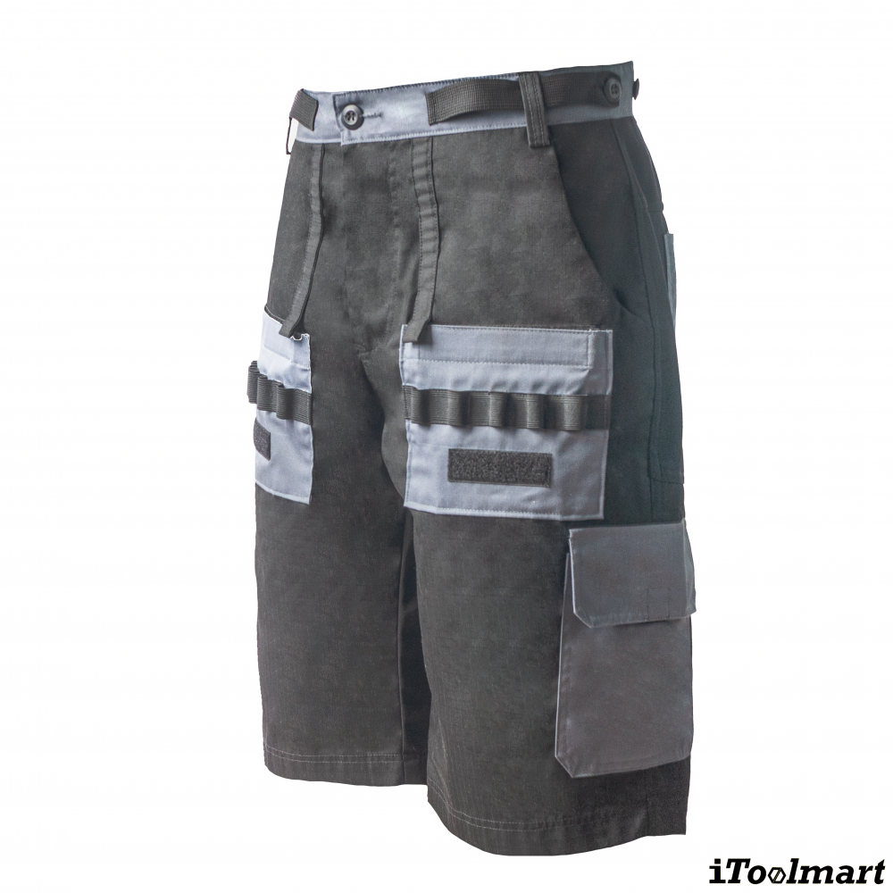 กางเกงช่าง TECHMAN BOMP Size L ทรงคาร์โก้ กระเป๋า 8 ช่อง