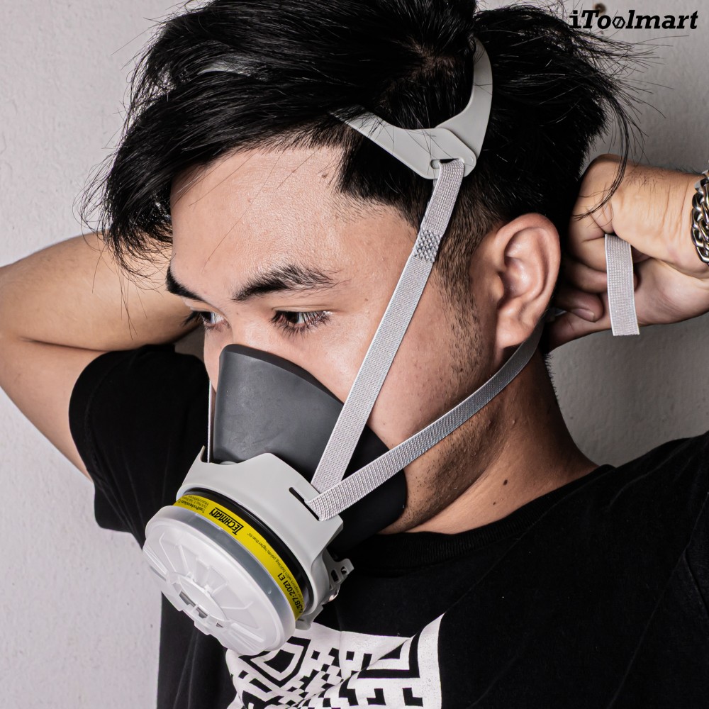 ตลับกรอง TECHMAN ST LDY7 กรองไอระเหยและซัลเฟอร์ไดออกไซด์ P E 1