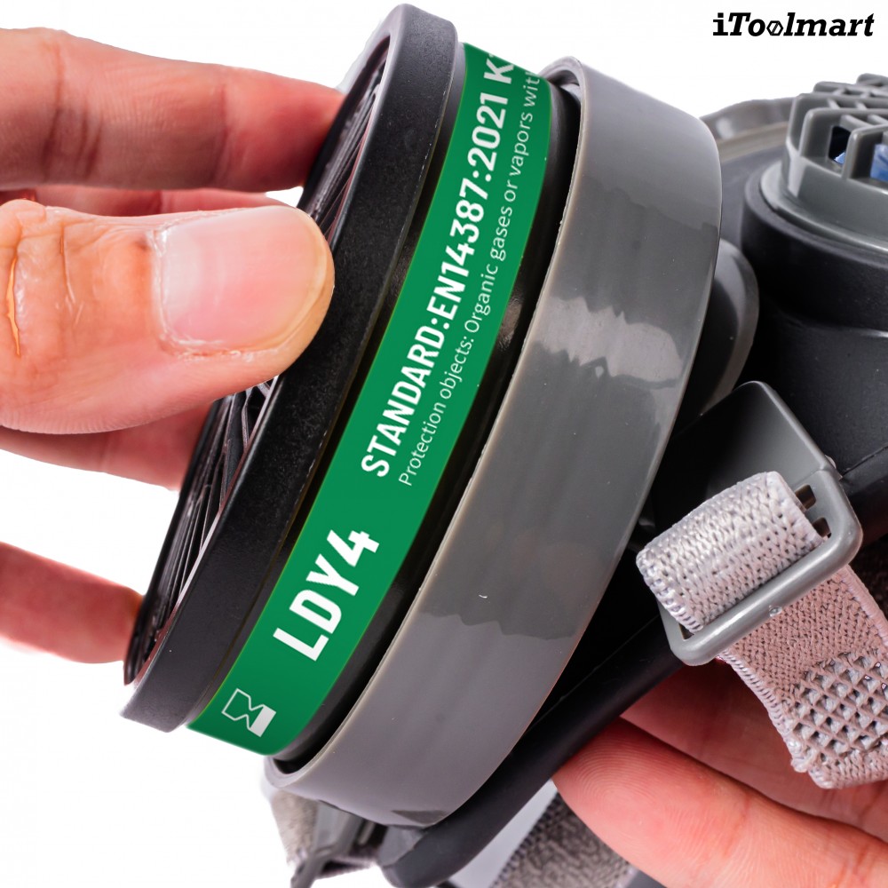 ตลับกรอง TECHMAN ST LDY4 กรองไอระเหยและแอมโมเนีย P K 1