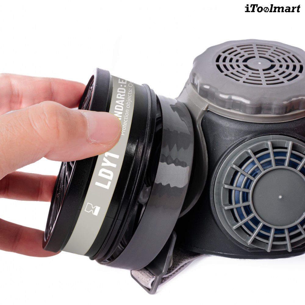 ตลับกรอง TECHMAN ST LDY1 กรองไอระเหยและก๊าซอนินทรีย์ P B 1