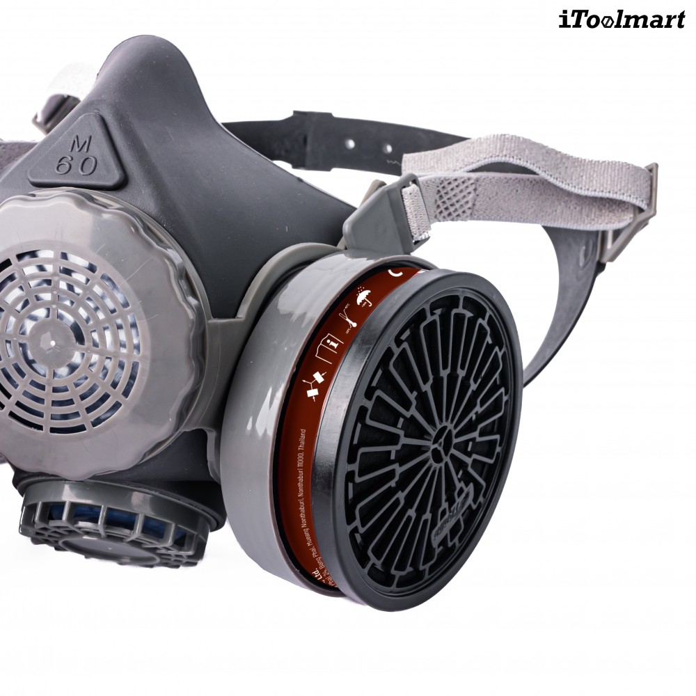 ตลับกรอง TECHMAN ST LDY3 กรองไอระเหยและก๊าซอนินทรีย์ P A 1