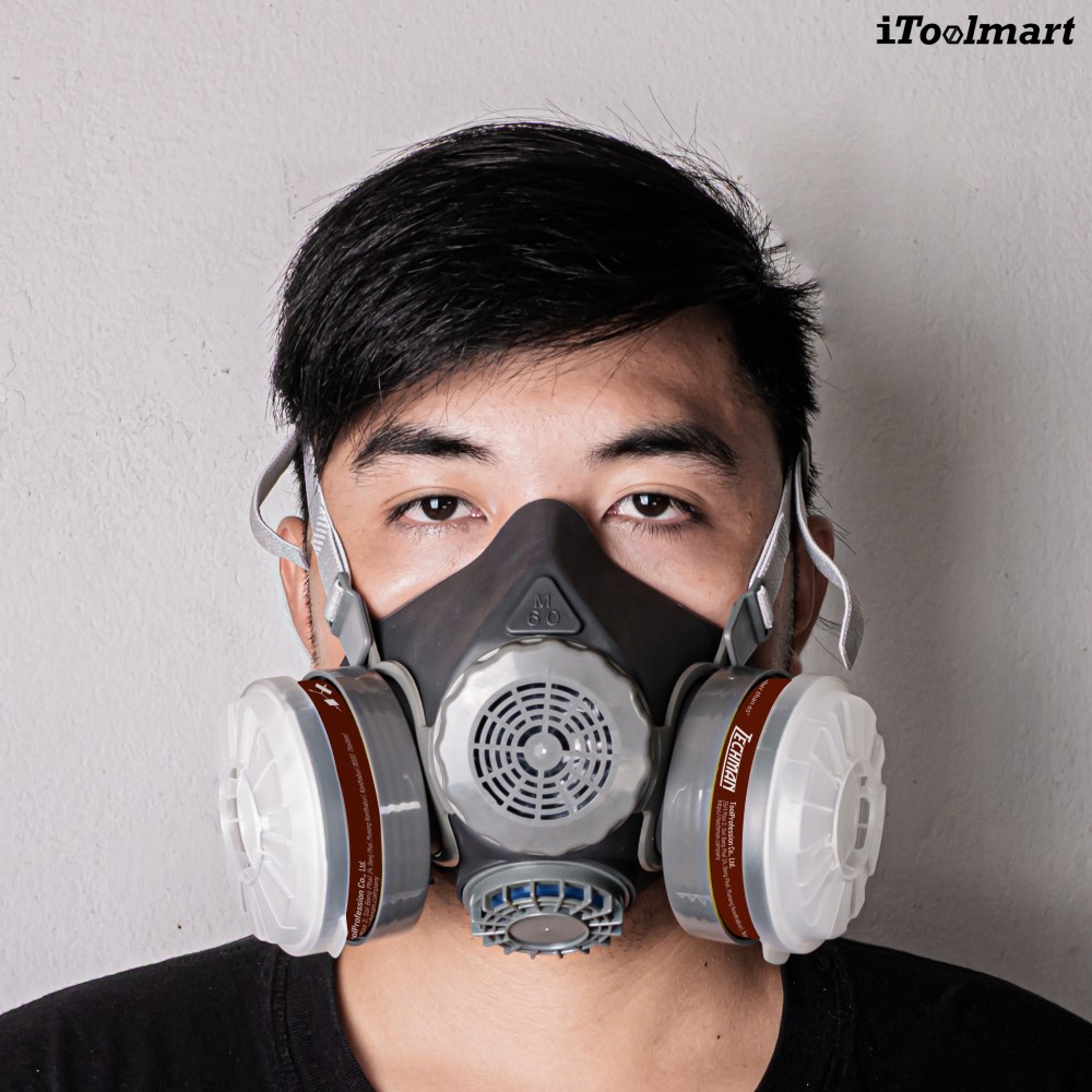ตลับกรอง TECHMAN ST LDY3 กรองไอระเหยและก๊าซอนินทรีย์ P A 1